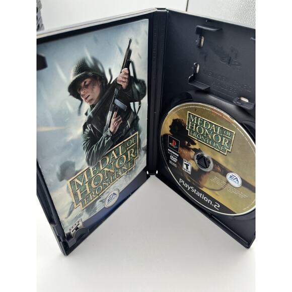 Medal of Honor: Frontline Sony PlayStation 2 PS2 CIB Complete Tested - Picture 3 of 7